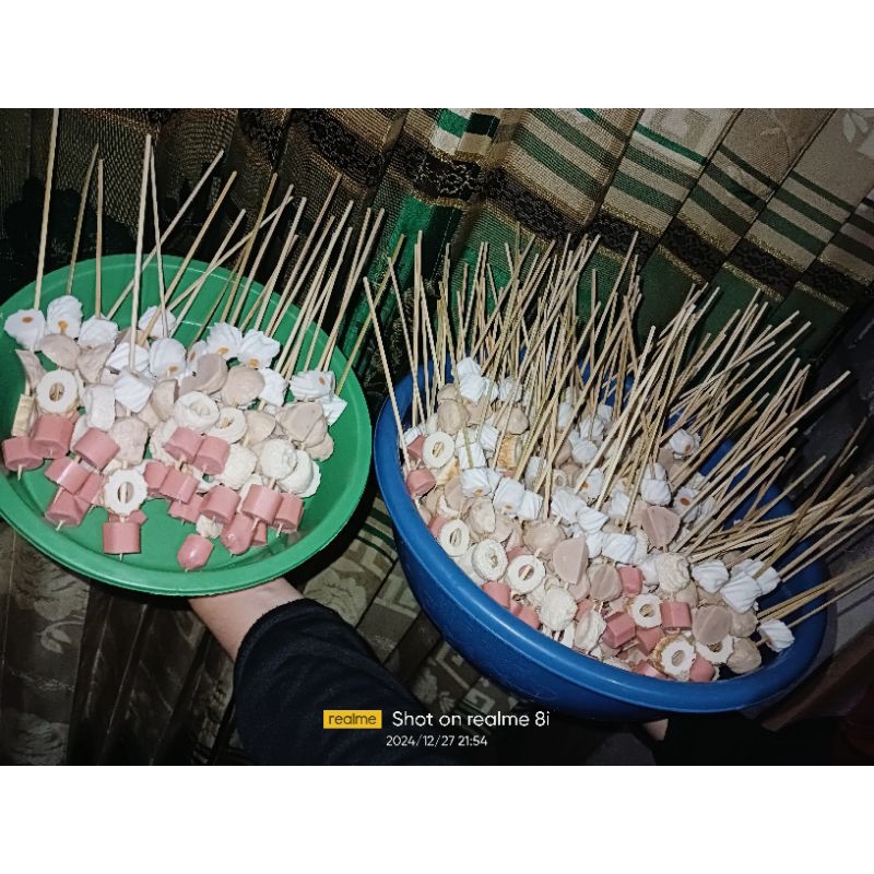 Sate suki (sate lok lok)