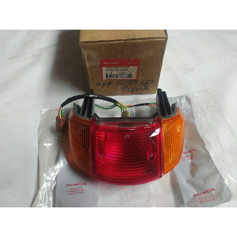 Lampu stop assy Honda SUPRA X lama Original baru AHM 33700-KEV-950