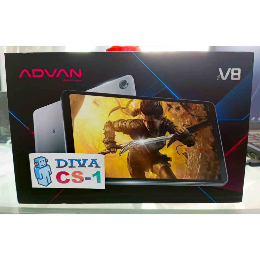 Advan V8 Gaming Tab Helio G99 Ram 8Gb 128Gb Dual SimCard Android 14 Bandung Antapani DSK
