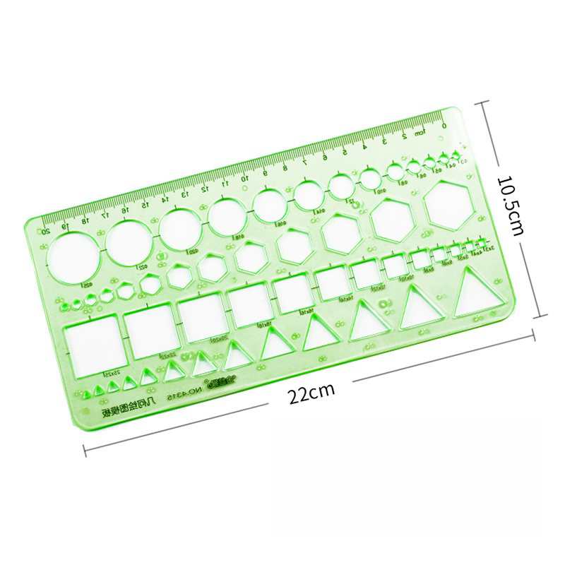 

6Pcs Penggaris bentuk desain interior alat desain desain Grafis perancang Alat tulis alat gambar