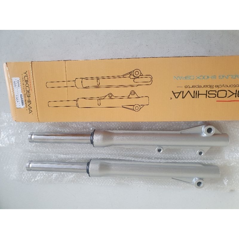 SOK DEPAN TAMBAH TABUNG KOMPLIT MOTOR KARISMA SUPRA X 125 KHARISMA SUPRA X SUPRA ASLI SEPASANG