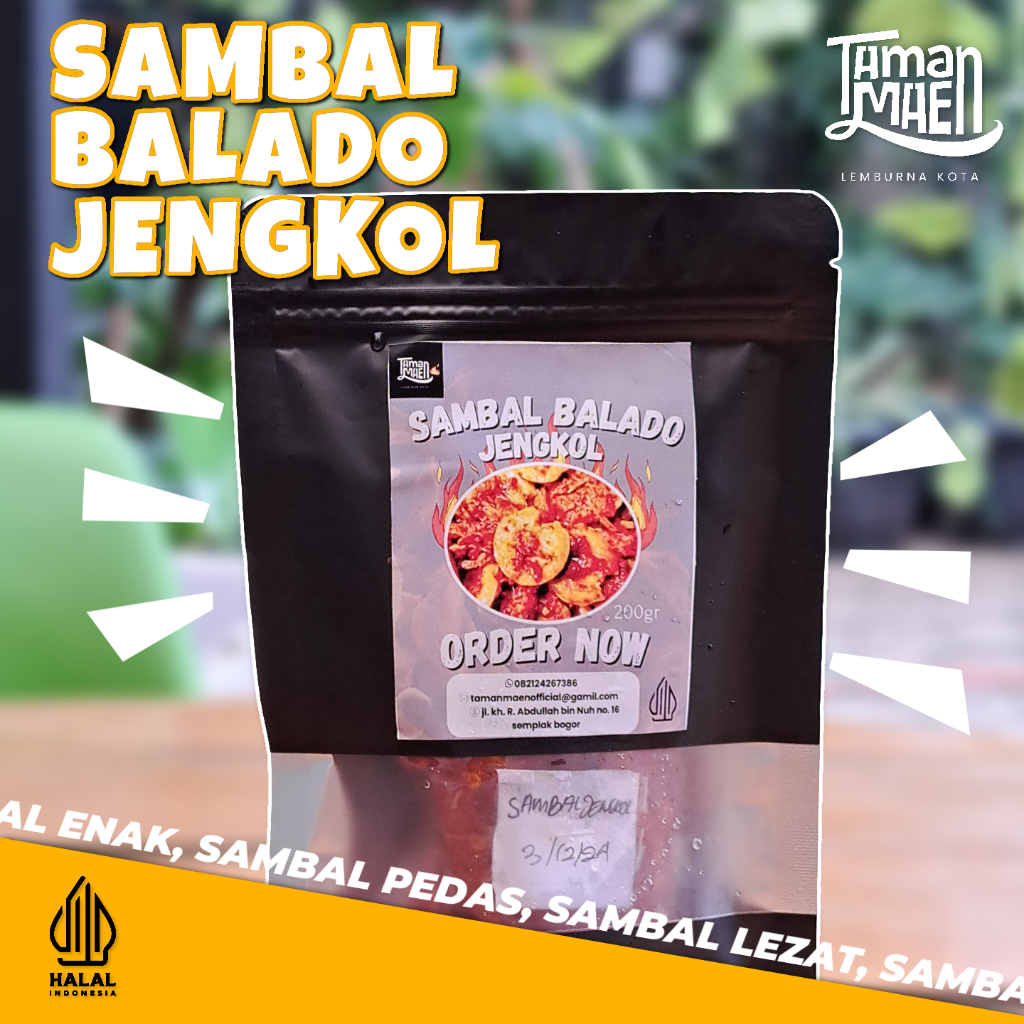 

Sambal Korek Jengkol By Taman maen - 200g - sambal, jengkol