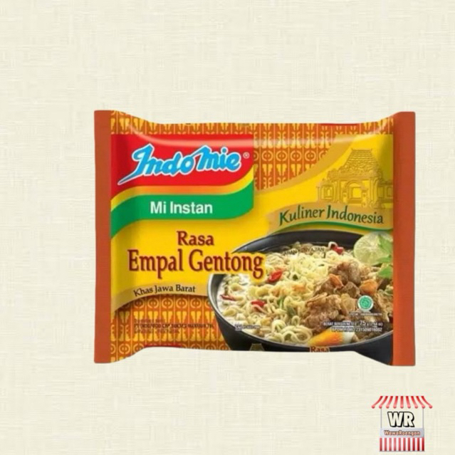 

Indomie Mi Instan | Indomie Kuah Rasa Empal Gentong Per 1pcs