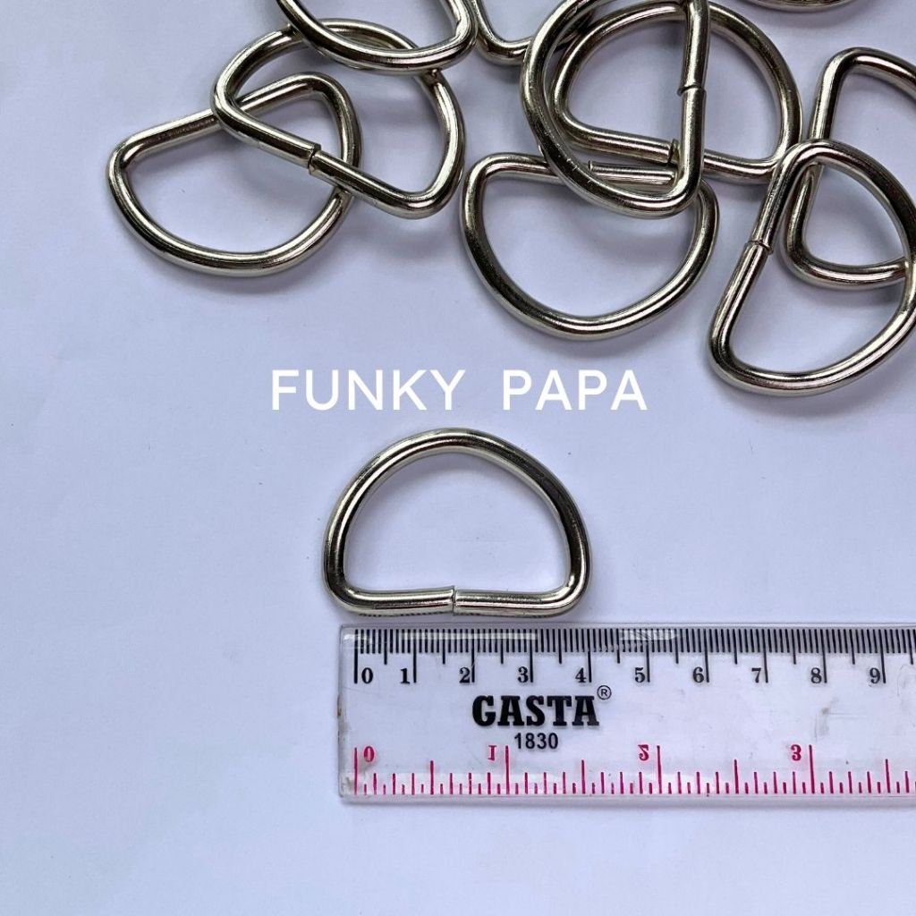 Ring D Besi tas 2,5 cm Ring Besi Tas