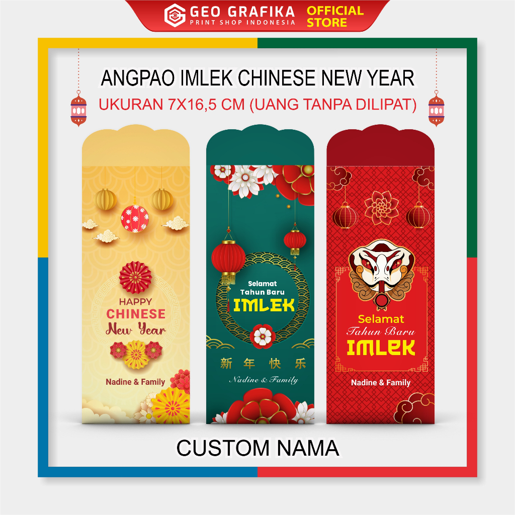 

Angpau Imlek Chinese New Year - Geo Grafika