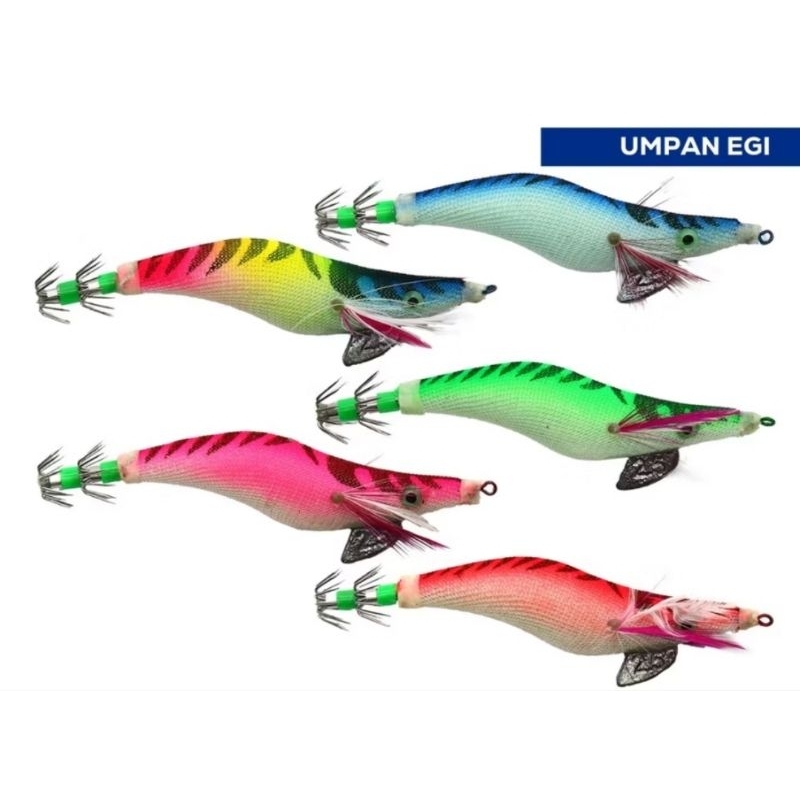 Egi Capela Umpan Mancing Cumi Cumi Sotong Blekutak bisa COD