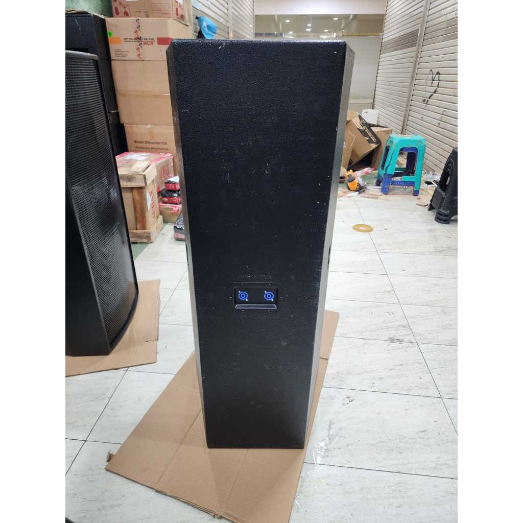 (JUAL 2 BUAH) box speaker 15 inch dobel atas horn tweter bahan multiplek – KOSONGAN