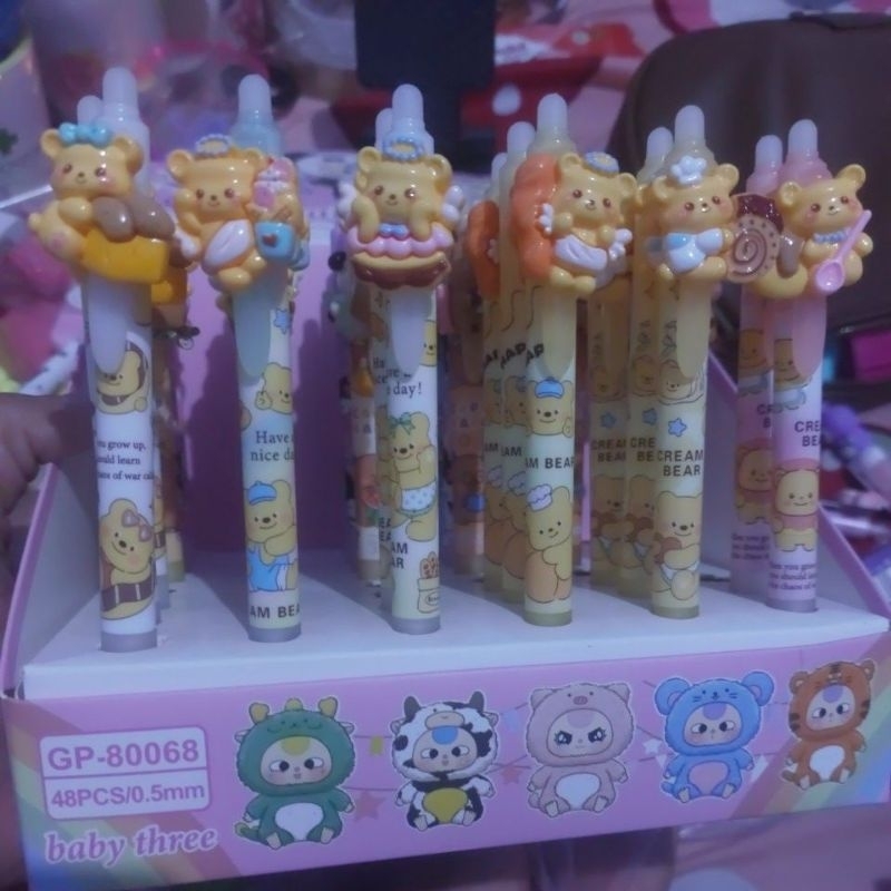 

Pen Hapus Butter Bear, Cry Baby, Kuromi, Kuromi Sanrio Series, Cappybara