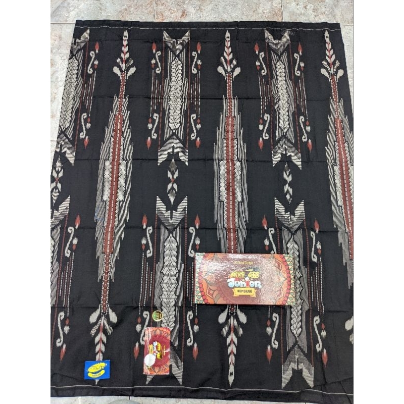 Sarung anak atlas junior kembang