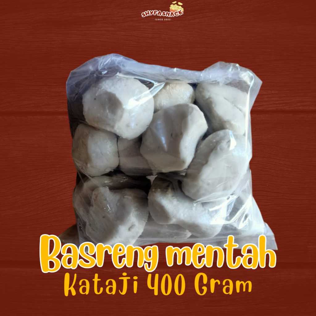 

(AGEN) BASRENG MENTAH KATAJI ASLI (Pack) 400 gram