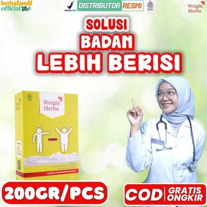 

PROMO !!! WEIGHT HERBA SUSU ETAWA - SUSU PENGGEMUK PENAMBAH BERAT BADAN DAN PENINGKAT NAFSU MAKAN DEWASA