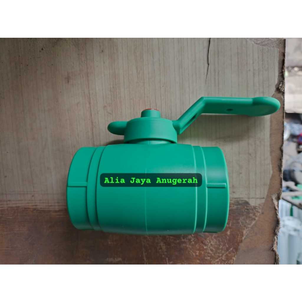 Ball Valve PPR 1 1/2" (50mm) / Ball Valve 1 1/2 inch PPR / Ball Valve PPR 50mm / Stop Kran PPR / Sto