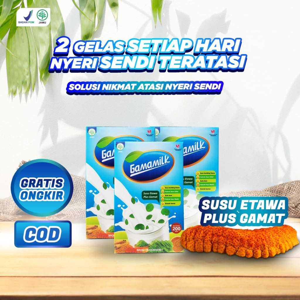 

PROMO !!! Gamamilk Susu Etawa Plus Gamat Rekomendasi No. 1 Oleh Ahli Herbal Medik Baik Untuk Tulang dan Sendi
