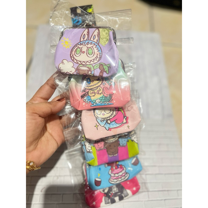 Dompet Koin Labubu / Dompet Anak Karakter Lucu