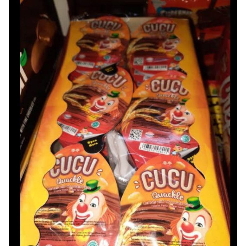 

CUCU QUACKLE OAT SEREAL COKELAT 1 PAK ISI 24 PCS