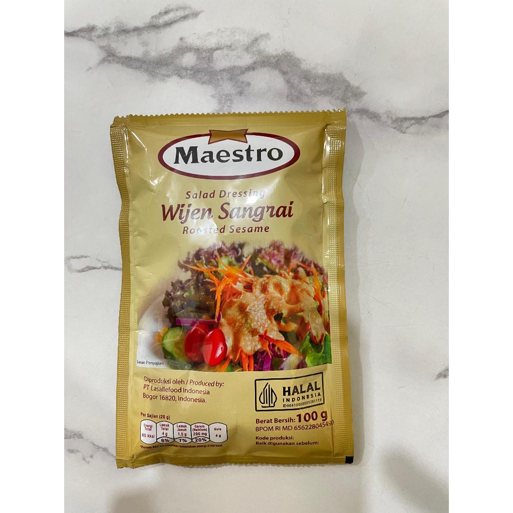 

Maestro Wijen Sangrai 100gr