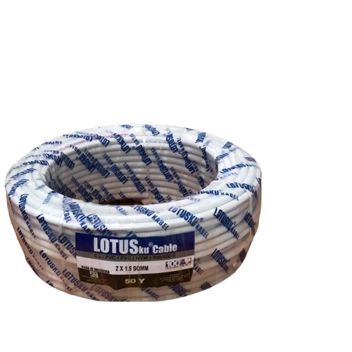 KABEL LISTRIK LOTUS NYM 2X1.5 -Made in INDONESIA