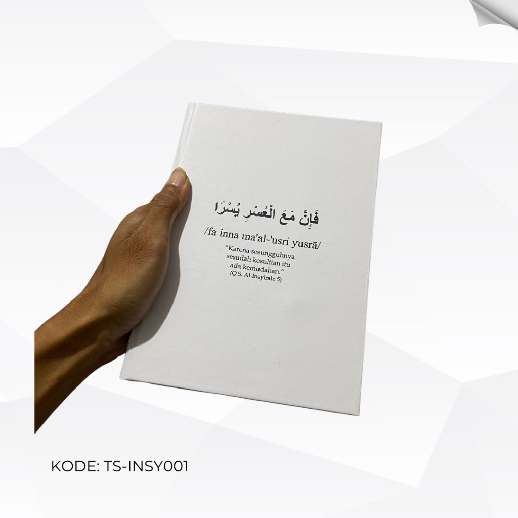 

buku catatan notebook A5 isi 100 lembar bookpaper polos