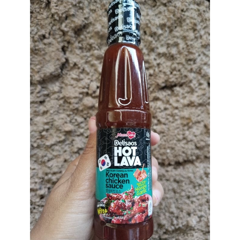 

MamaSuka Delisaos Hot Lava Honey Garlic 160 Gram