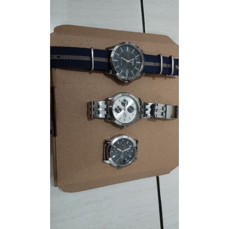 Jam Casio Original Analog 3 Item