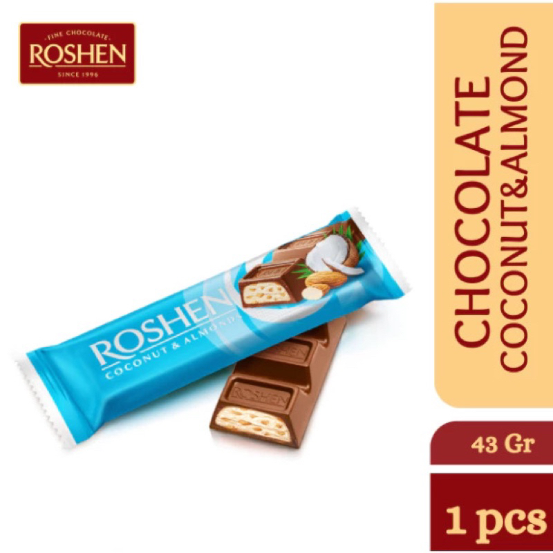 

PO COKLAT MALAYSIA ROSHEN Chocolate Bar (29gr)