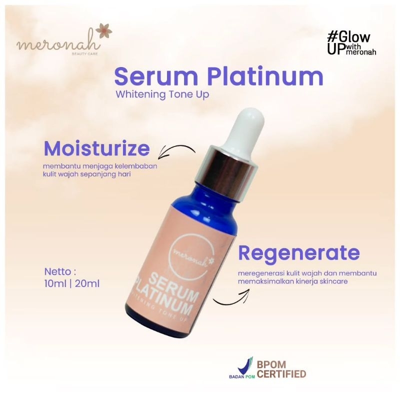 MERONAH SERUM PLATINUM 20 ML