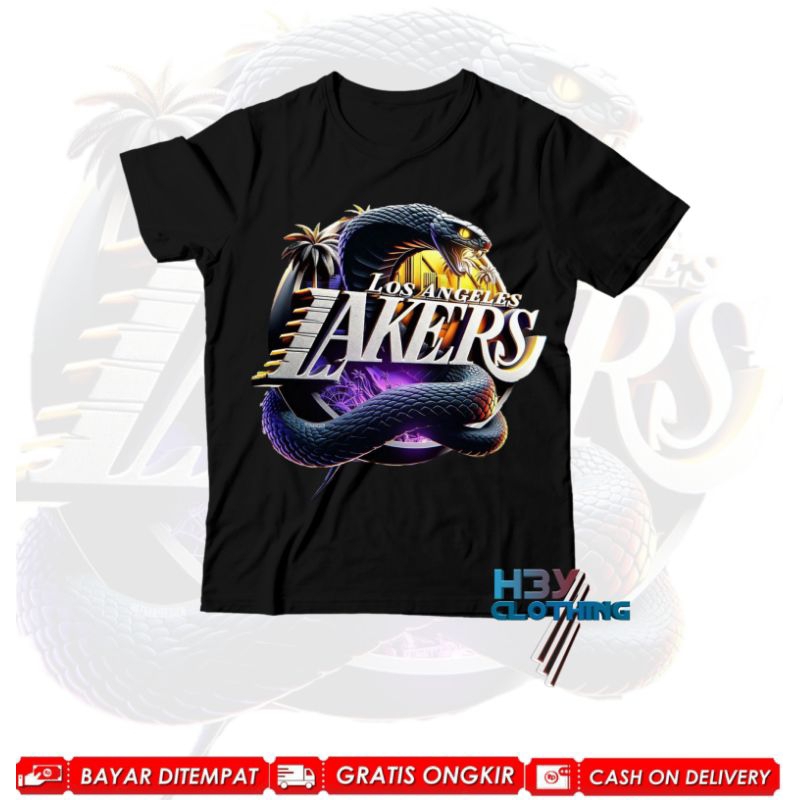 Baju Anak NBA Kaos Anak Anak Gambar Tim Basket La Lakers
