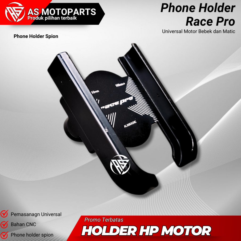 Ann As Motopart Holder Hp Phone Holder Spion Bahan Cnc Harga Sepaket Holder Hp Dudukan Hp Motor
