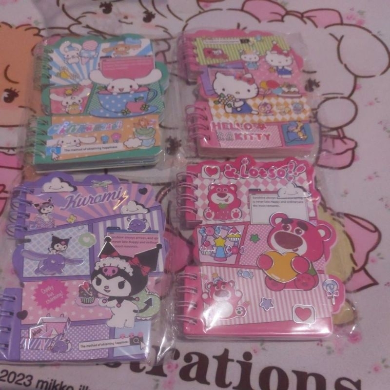 

Notebook Sanrio Hk, Kuromi, Morol, Lotso