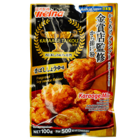 

NISSHIN Welna Karaage Mix Fragnat Soy Sauce Flavor 100gr Tepung Bumbu