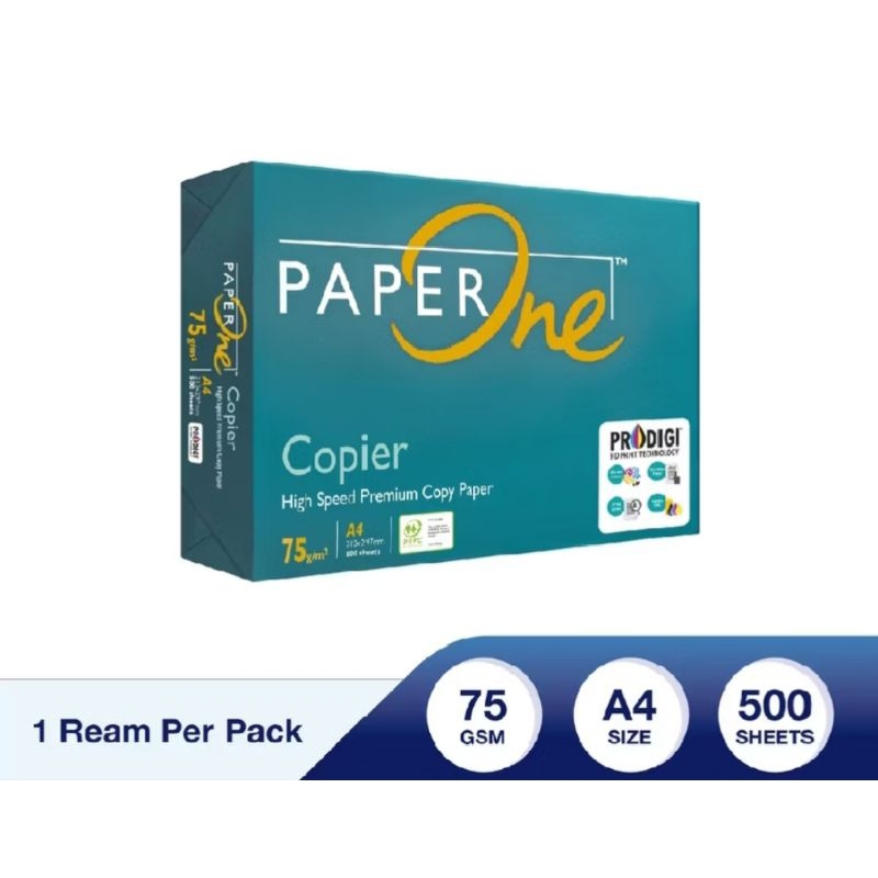 

PaperOne A4 75 Gsm 1 Rim 500 lembar