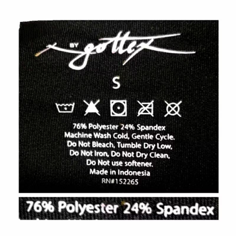 CUCI GUDANG GOTTEX BLACK HIGH WAIST JOGGER LOOSE LEGGING - 2 SIDE POCKET