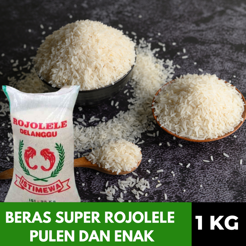 

Beras Rojolele SLYP Super 1 kg - Beras Ramos Standard dengan Tekstur Pulen Sedang - Food, Nasi