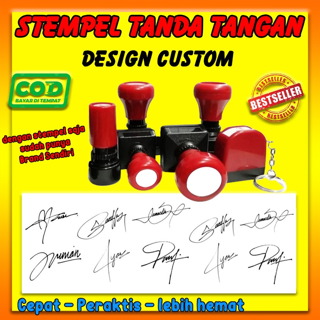 

STEMPEL OTOMATIS TANDA TANGAN / SIGNATURE