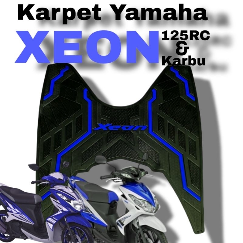 Aksesoris Motor Xeon Rc Karpet Xeon 125 Gt Bahan Karet Tidak Licin Variasi Motor Xeon Karbu