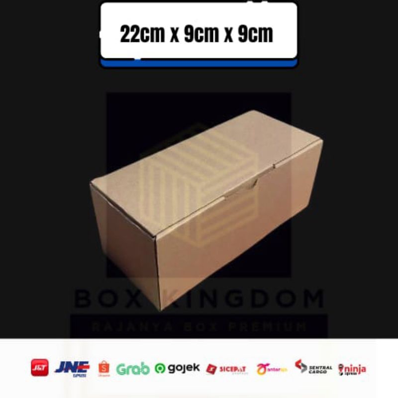 

Kardus Karton Uk, 22x9x9cm...Die Cut untuk packing - aksesoris - dll