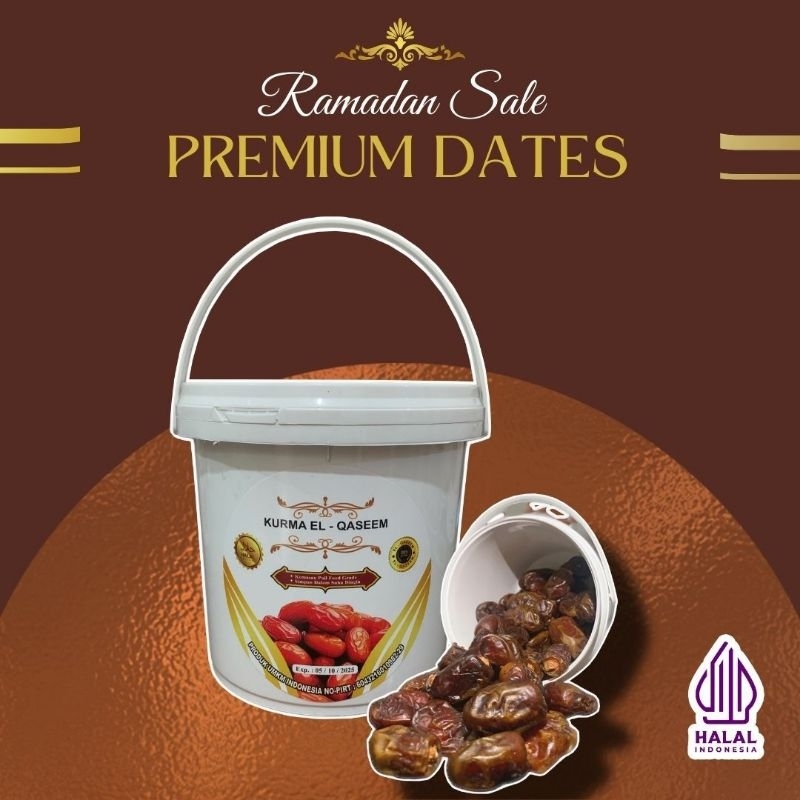 

Kurma Sayer Kemasan Ember Kurma El-Qaseem Sayer Original