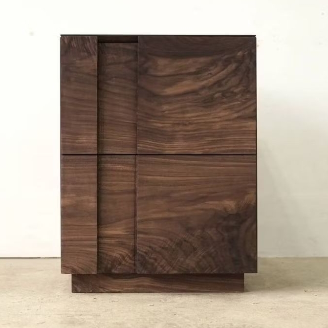 Meja Nakas Jati Meja Samping Tempat Tidur Nakas Minimalis Kayu Jati Solid