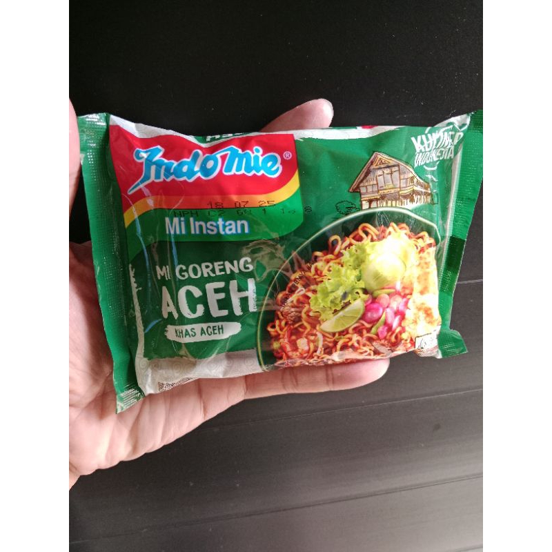 

Indomie Mie Goreng Aceh Kemasan 90 Gram