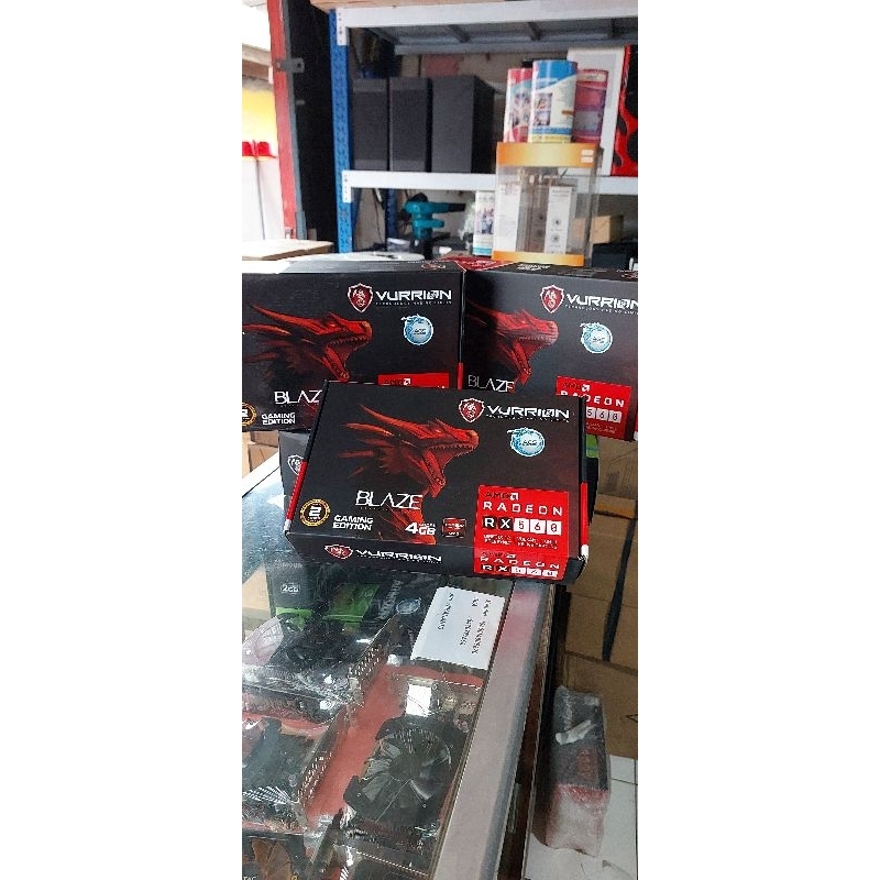 vga rx560 4gb ddr5 new garansi 2 tahun