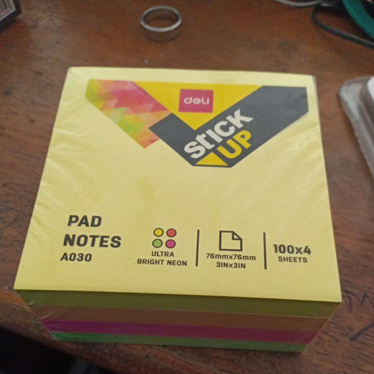 

AECJO8857 pos it deli warna warni 76 x 76 1 pack