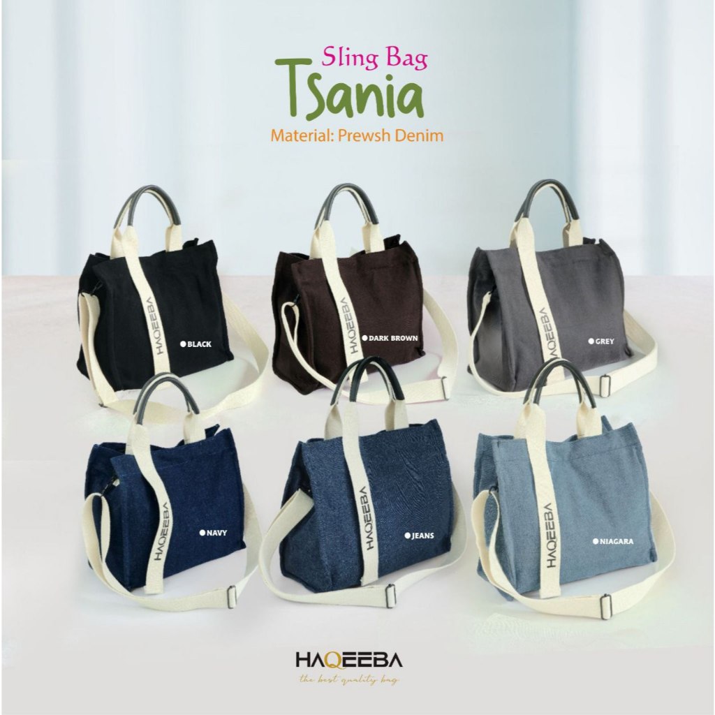 In'am Gallery | Tsania Sling Bag by Haqeeba