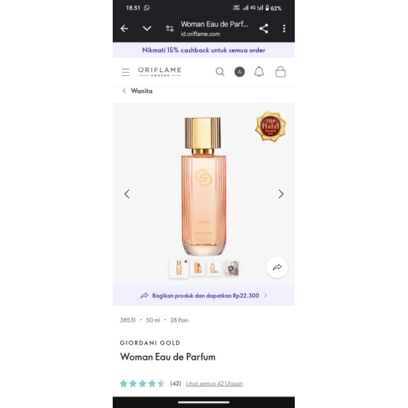 parfume Oriflame