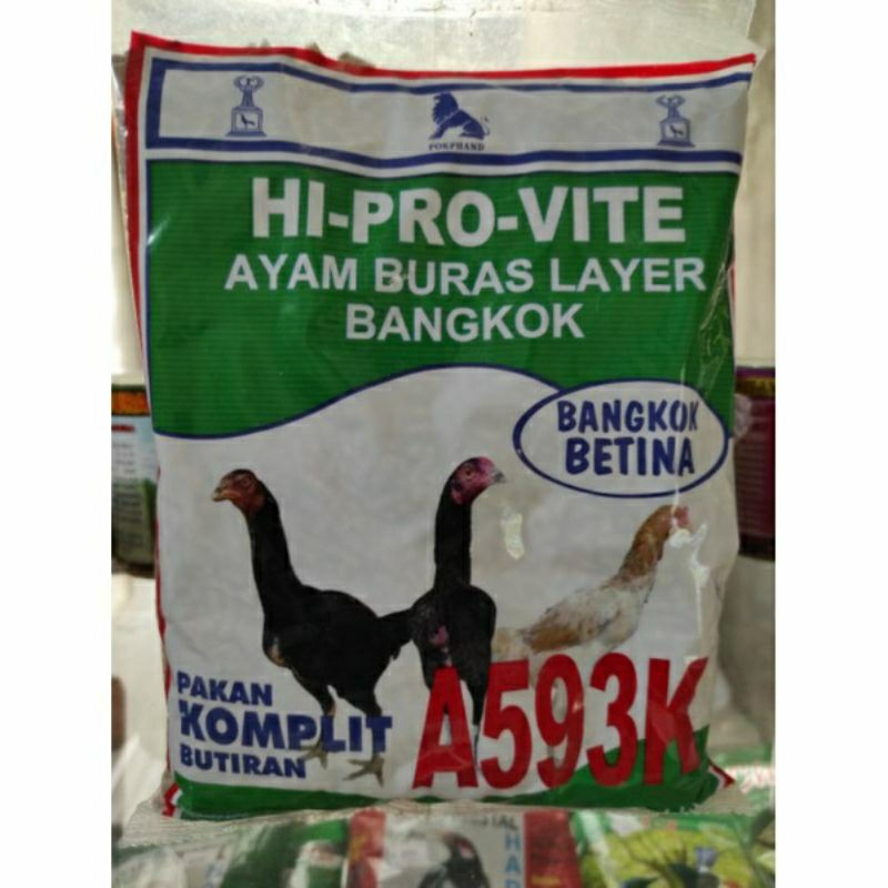 PUR PAKAN AYAM HI PRO VITE A593K PAKAN MAKANAN AYAM BANGKOK BETINA
