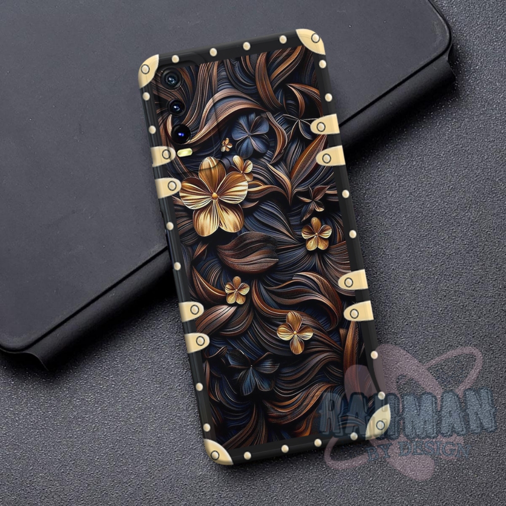Softcase Vivo Y12s - Vivo Y20 - Vivo Y20s - Bahan karet lentur - Motif Keren - silikon lentur - Casi