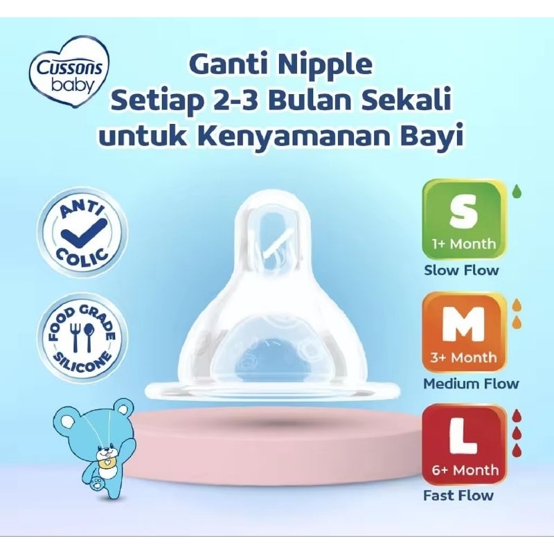 Cussons Nipples | Nipple | silicone DOT