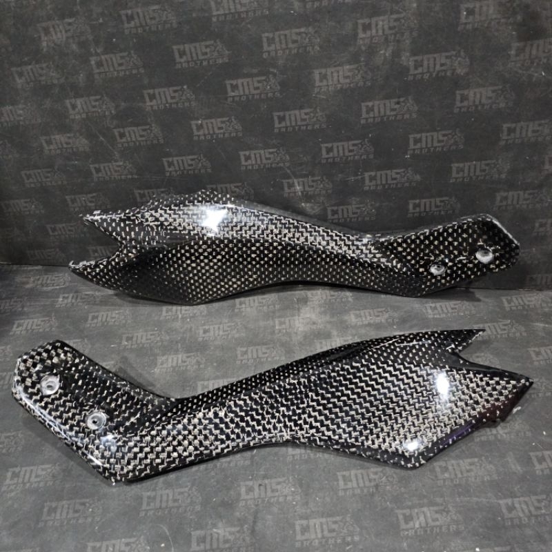 Cover Side 3 4 Deltabox Yamaha Nmax Neo Turbo Ultimate Part Original Carbon Kevlar Spread tow Catur 
