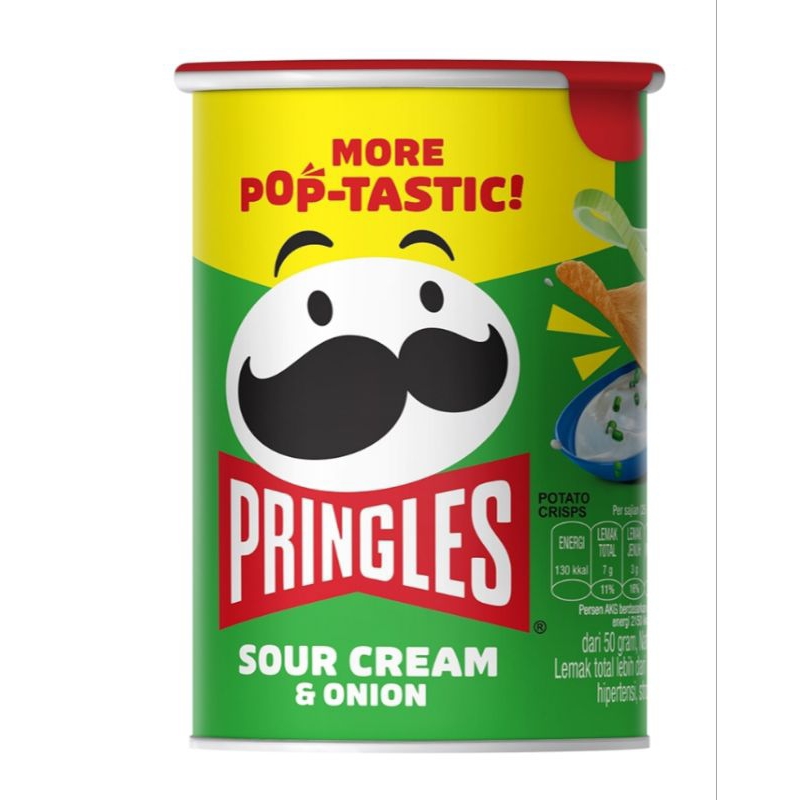 

Pringles Potato Crisps Sour Cream & Onion 42g