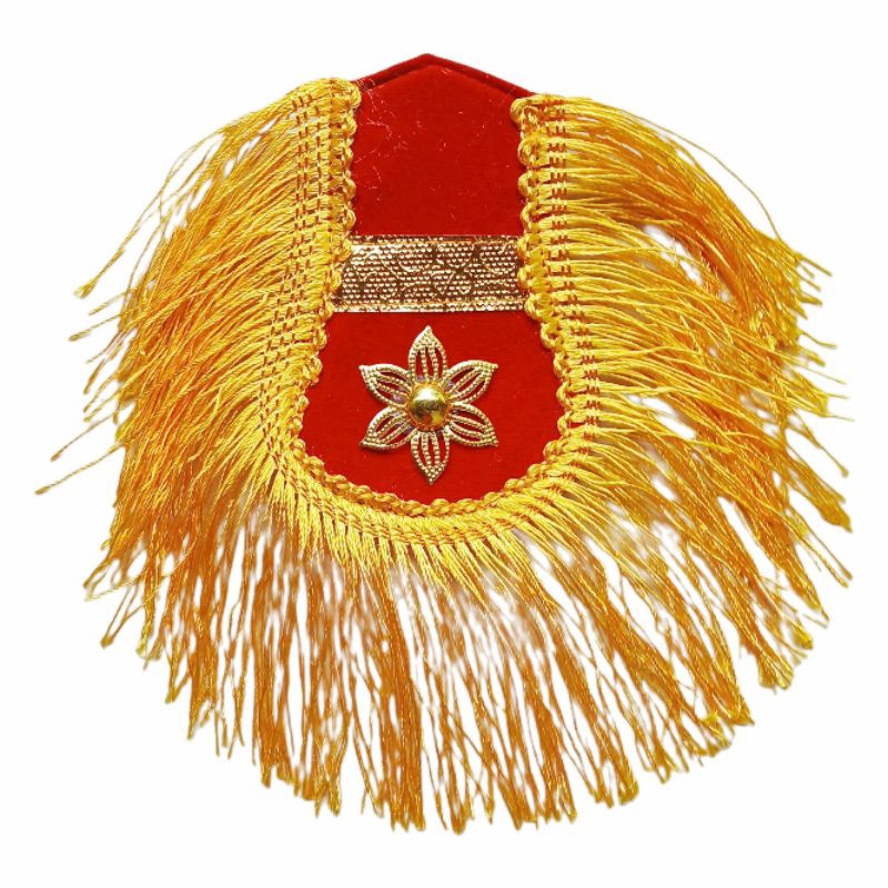 EVOLET / PANGKAT PUNDAK RUMBAI PENUH (1 pasang) MOTIF BUNGA