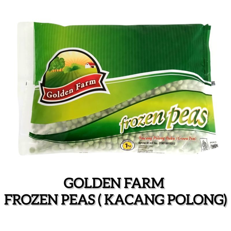 

Golden Fram Kacang polong beku